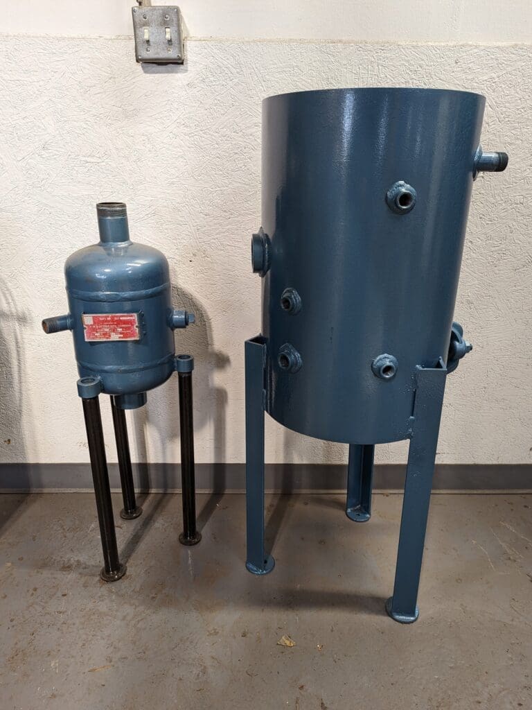 blowdown tanks